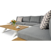 Lauko baldai SORRENTO WOOD Balta